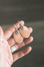 Load image into Gallery viewer, Core Collection Earrings | Brass or Copper + Sterling Silver