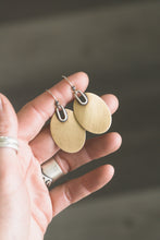 Load image into Gallery viewer, Core Collection Earrings | Brass or Copper + Sterling Silver