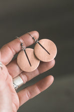 Load image into Gallery viewer, Core Collection Earrings | Brass or Copper + Sterling Silver