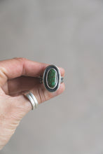 Load image into Gallery viewer, Sonoran Gold Turquoise Shadow Box Ring | Size 8.5