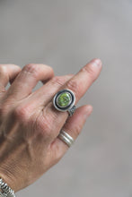 Load image into Gallery viewer, Sonoran Gold Turquoise Shadow Box Ring | Size 8.5