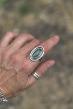 Load image into Gallery viewer, Sonoran Gold Turquoise Shadow Box Ring | Size 8.5