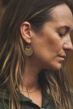 Load image into Gallery viewer, Core Collection Earrings | Brass or Copper + Sterling Silver