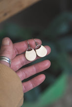 Load image into Gallery viewer, Core Collection Earrings | Brass or Copper + Sterling Silver