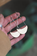 Load image into Gallery viewer, Core Collection Earrings | Brass or Copper + Sterling Silver