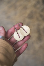 Load image into Gallery viewer, Core Collection Earrings | Brass or Copper + Sterling Silver
