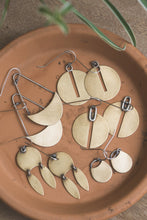 Load image into Gallery viewer, Core Collection Earrings | Brass or Copper + Sterling Silver