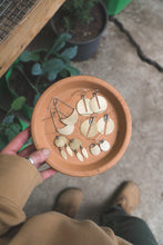 Load image into Gallery viewer, Core Collection Earrings | Brass or Copper + Sterling Silver