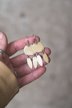 Load image into Gallery viewer, Core Collection Earrings | Brass or Copper + Sterling Silver