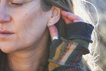 Load image into Gallery viewer, Sterling Silver Circle Studs