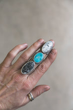 Load image into Gallery viewer, White Buffalo Brick House Ring | Size 5.5