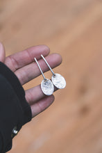 Load image into Gallery viewer, Sterling Silver Bar Stud Drops