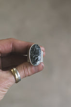 Load image into Gallery viewer, White Buffalo Brick House Ring | Size 7.5