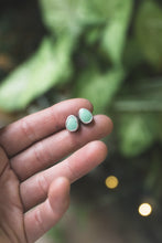 Load image into Gallery viewer, Simple Studs in colorful turquoise