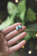 Load image into Gallery viewer, Simple Studs in colorful turquoise