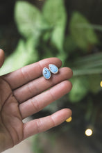 Load image into Gallery viewer, Simple Studs in colorful turquoise