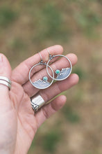 Load image into Gallery viewer, Blue Moon Rising Earrings | Pair 2