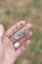 Load image into Gallery viewer, Blue Moon Rising Earrings | Pair 1