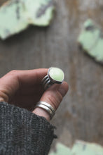 Load image into Gallery viewer, Lemon Chrysoprase Ring | Size 7