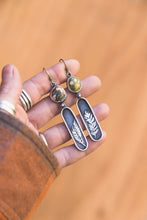Load image into Gallery viewer, Botanical Drop Earrings