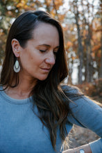 Load image into Gallery viewer, Textured Lemon Drop Earrings