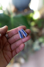 Load image into Gallery viewer, Lapis Bar Studs