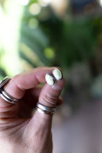 Load image into Gallery viewer, Lemon Chrysoprase Simple Studs