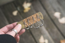 Load image into Gallery viewer, Sterling Silver Bead Earrings