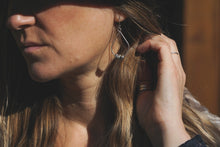 Load image into Gallery viewer, Sterling Silver Bead Earrings