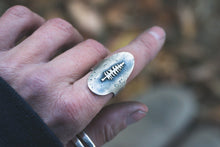 Load image into Gallery viewer, The Trees Through the Forest Saddle Ring | Size 7.5