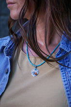 Load image into Gallery viewer, Grow Necklace with Turquoise Beads