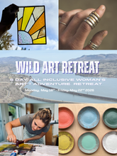 Load image into Gallery viewer, Wild Art Retreat All Inclusive | 5 Days of Art + Adventure | May 18th - 22nd