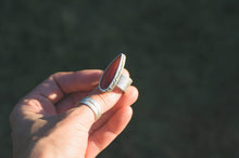 Load image into Gallery viewer, The Wildfire Ring | Rosarita + Sterling Silver | Fits a size 7