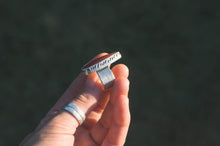 Load image into Gallery viewer, The Wildfire Ring | Rosarita + Sterling Silver | Fits a size 7