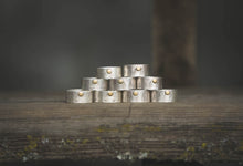 Load image into Gallery viewer, Full Moon Forest Ring in Sterling Silver and Brass | Pre Order