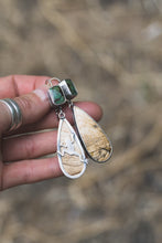 Load image into Gallery viewer, Desert Oasis Reversible Earrings | Pair 1
