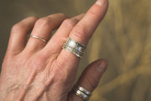 Load image into Gallery viewer, Sterling Silver Spinner Rings
