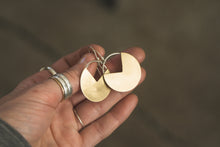 Load image into Gallery viewer, Traveler Earrings | Sterling Silver + Brass
