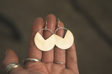 Load image into Gallery viewer, Traveler Earrings | Sterling Silver + Brass
