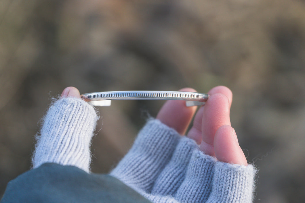 Sterling or Brass Stacker Cuffs