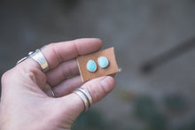 Load image into Gallery viewer, Turquoise Stud Earrings
