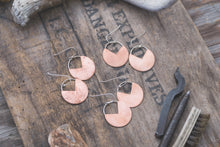 Load image into Gallery viewer, Traveler Earrings in Brass or Copper
