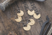 Load image into Gallery viewer, Traveler Earrings in Brass or Copper
