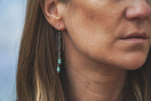 Load image into Gallery viewer, Turquoise Bead Earrings
