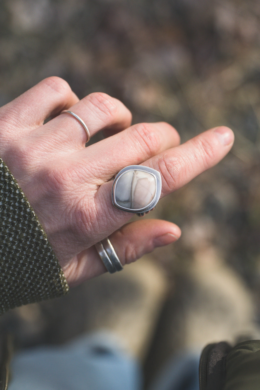 Willow Creek Jasper Ring | Size 9