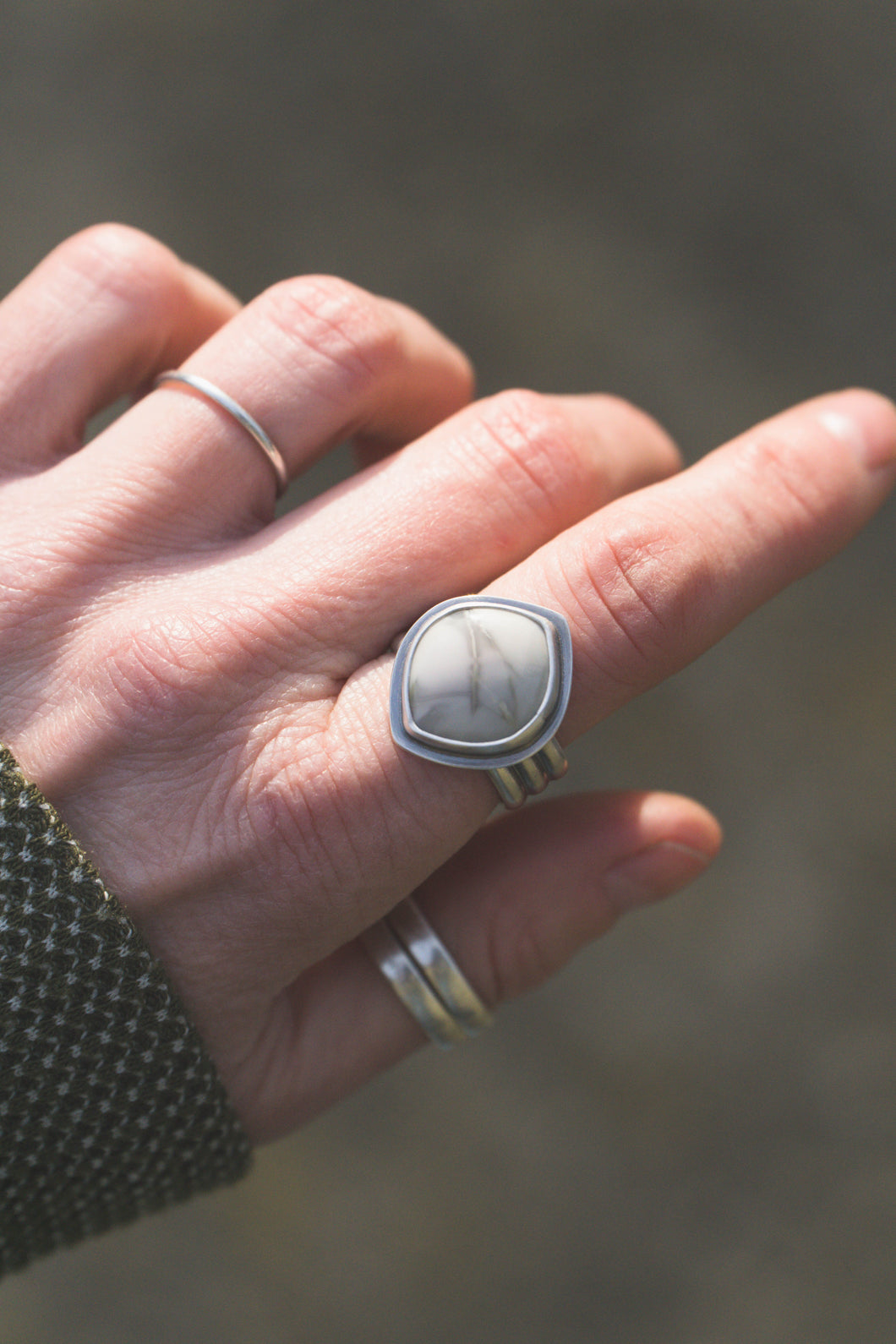 Willow Creek Jasper Ring | Size 8.5