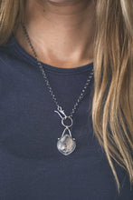 Load image into Gallery viewer, Amethyst Sage S Hook Necklace
