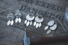 Load image into Gallery viewer, Sterling Silver Fringe Earrings #1
