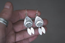 Load image into Gallery viewer, Sterling Silver Fringe Earrings #2
