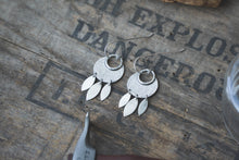 Load image into Gallery viewer, Sterling Silver Fringe Earrings #3
